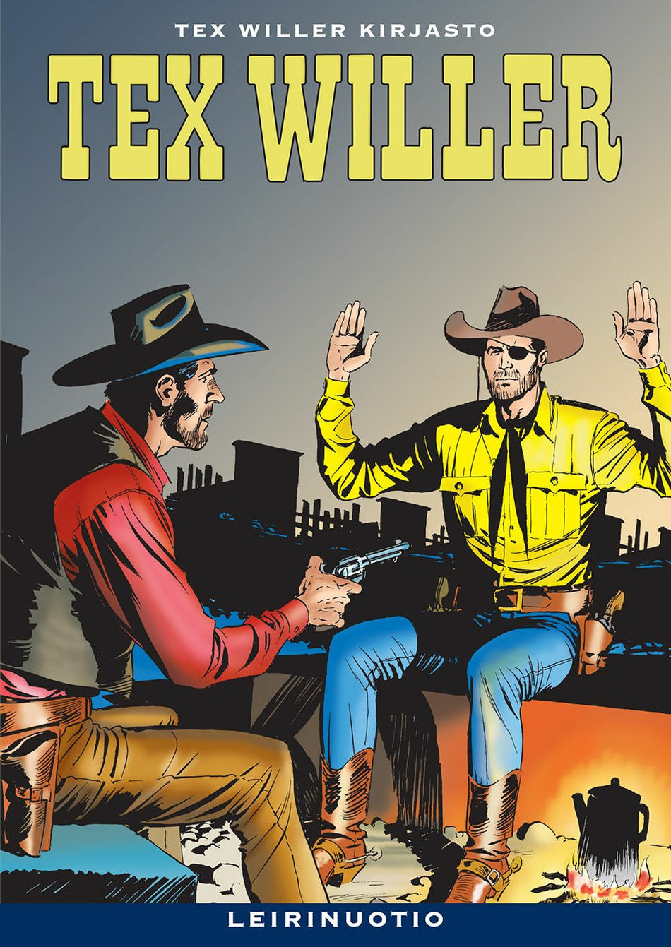 Valokuva kirjasta Gianluigi Bonelli Tex Willer Kirjasto 49: Leirinuotio, kuuluu tuoteryhmään Sarjakuvat.