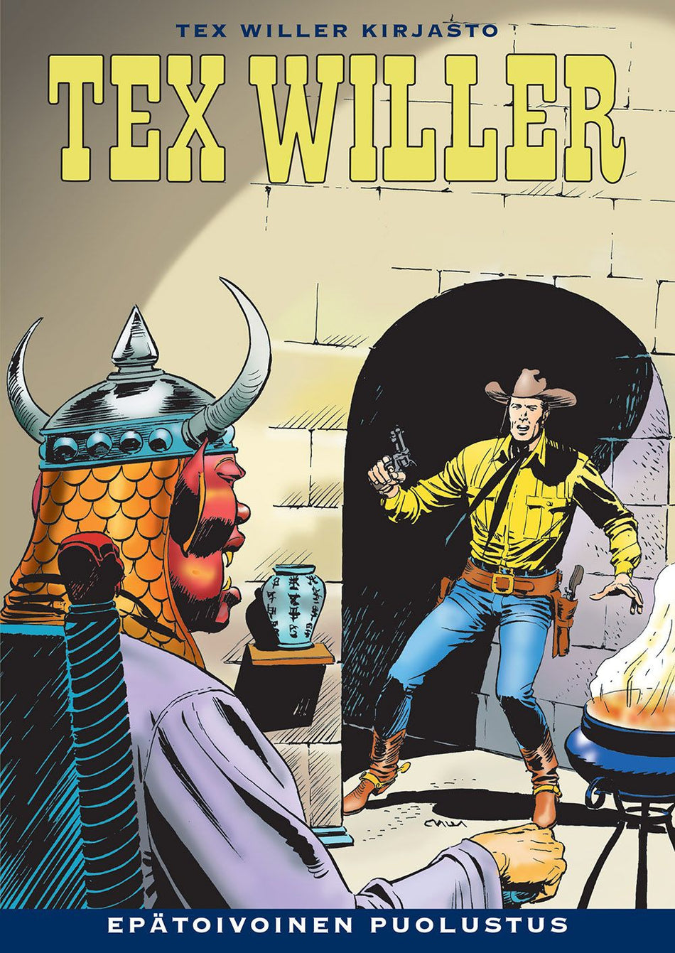 Valokuva kirjasta Gianluigi Bonelli Tex Willer Kirjasto 51: Epätoivoinen puolustus, kuuluu tuoteryhmään Sarjakuvat.