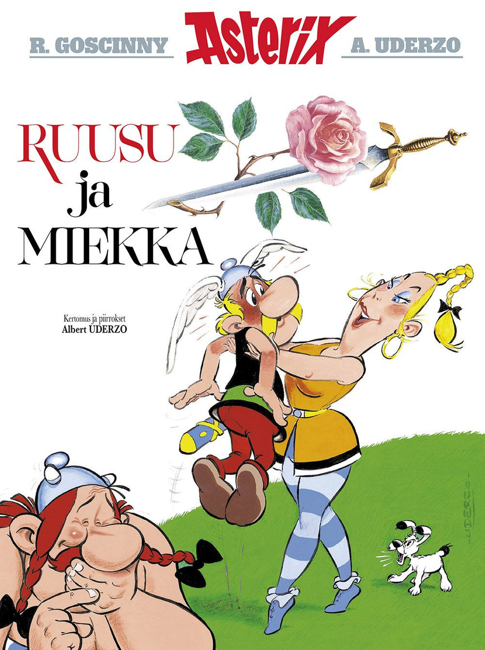 Valokuva kirjasta Albert Uderzo Asterix 29: Ruusu ja miekka, kuuluu tuoteryhmään Sarjakuvat.