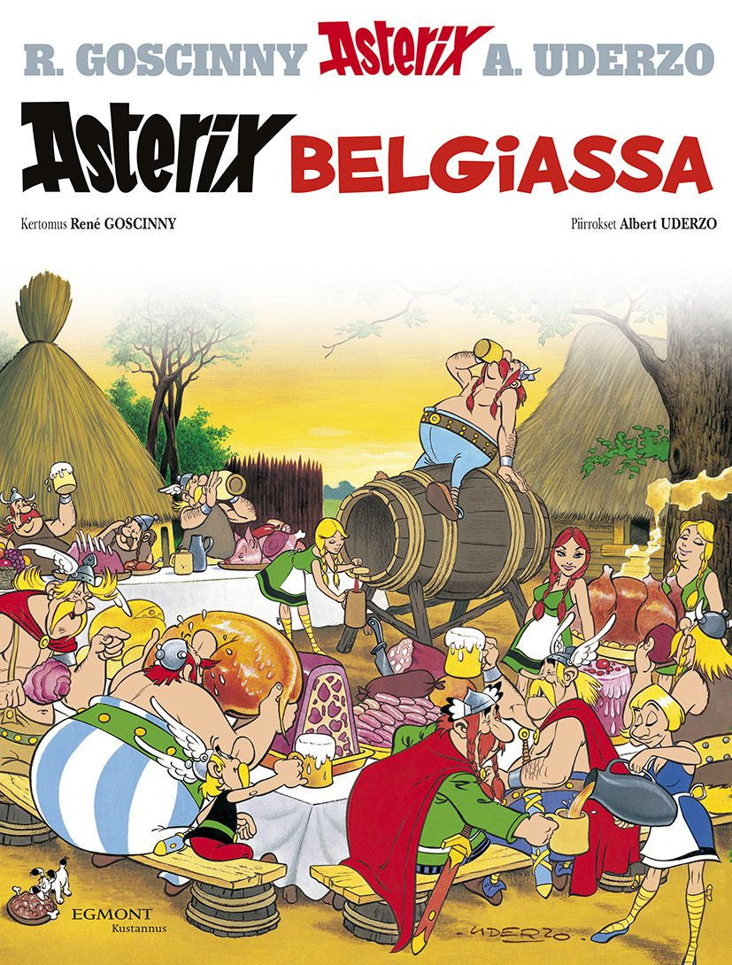Valokuva kirjasta René Gosginny Asterix 24: Asterix Belgiassa, kuuluu tuoteryhmään Sarjakuvat.