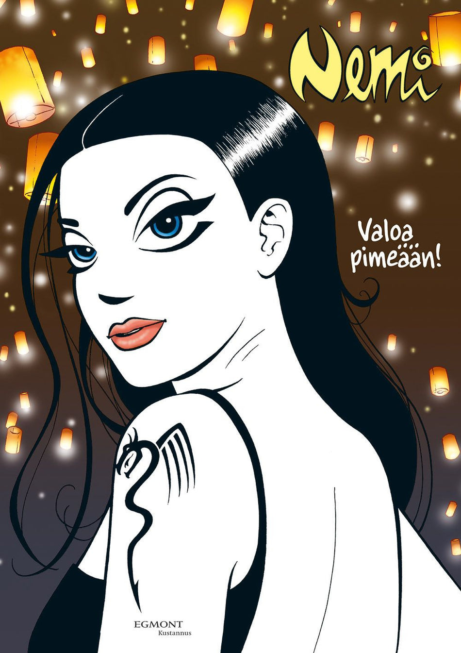 Valokuva kirjasta Lise Myhre Nemi 41: Valoa pimeään!, kuuluu tuoteryhmään Sarjakuvat.