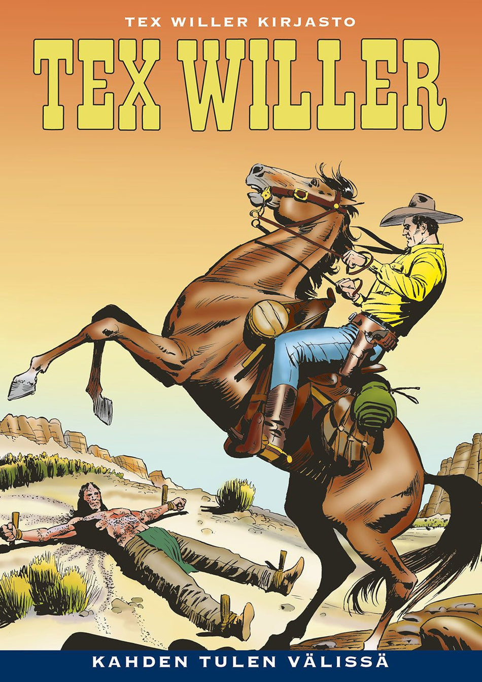 Valokuva kirjasta Gianluigi Bonelli Tex Willer Kirjasto 54: Kahden tulen välissä, kuuluu tuoteryhmään Sarjakuvat.
