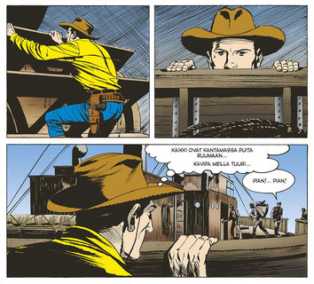 Tex Willer Kirjasto 54: Kahden tulen välissä