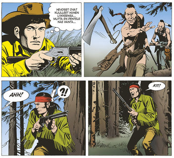 Tex Willer Kirjasto 55: Kitin jäljillä