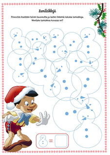 Disney Klassikot jouluinen värityskirja