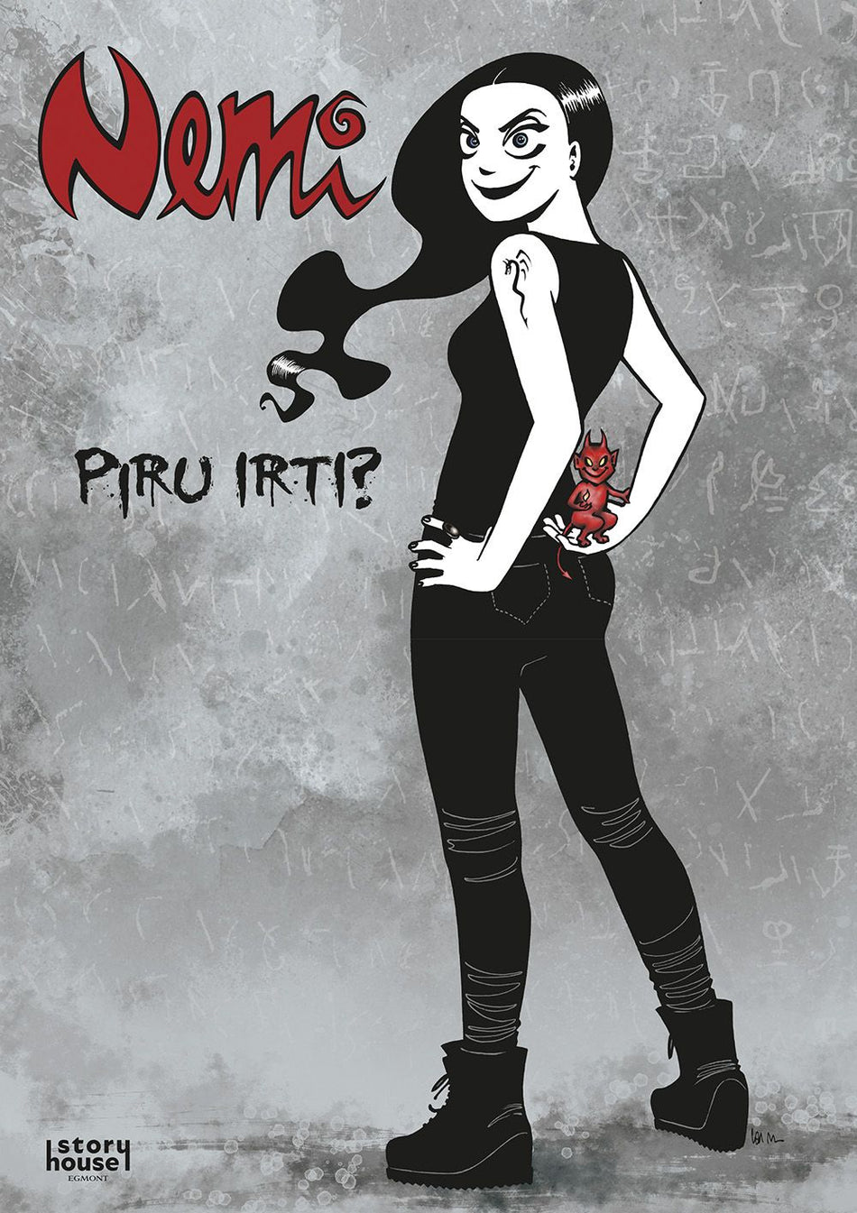 Valokuva kirjasta Lise Myhre Nemi 45: Piru irti?, kuuluu tuoteryhmään Sarjakuvat.