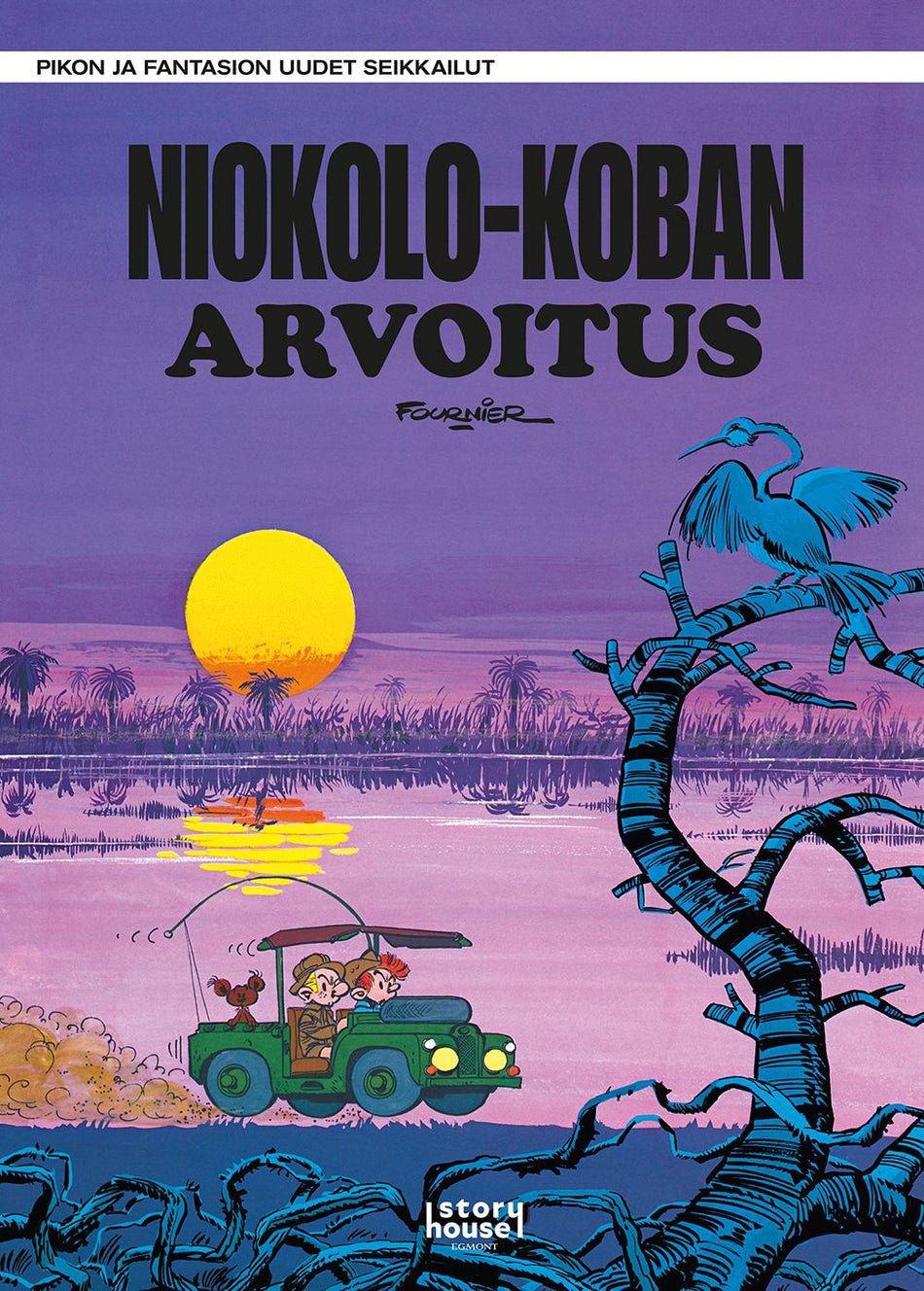 Valokuva kirjasta Jean Cloude Fournier Pikon ja Fantasion uudet seikkailut 18: Niokolo-Koban arvoitus, kuuluu tuoteryhmään Sarjakuvat.