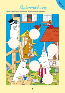 Muumi Värikästä puuhaa