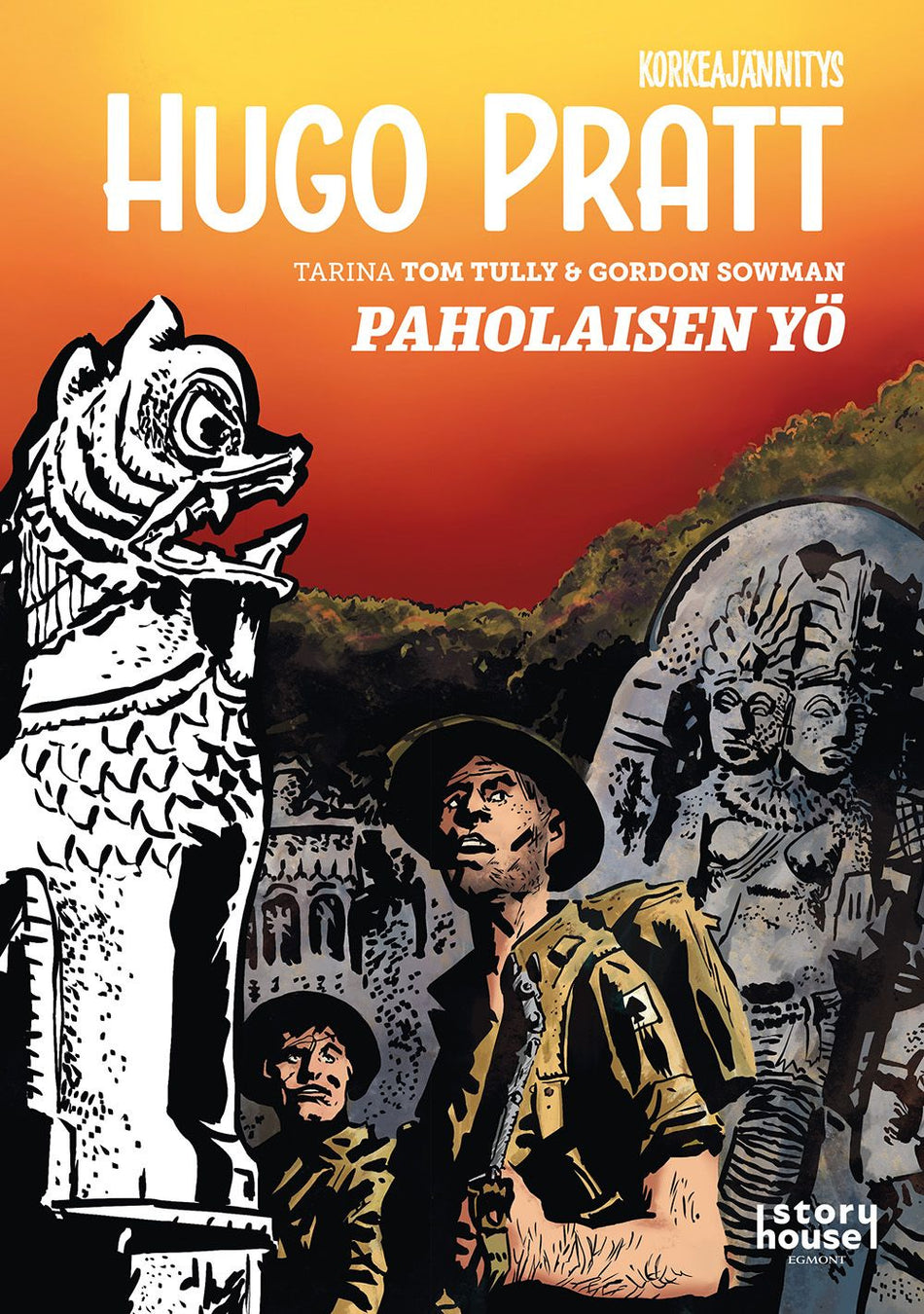 Valokuva kirjasta Hugo Pratt Korkeajännitys: Hugo Pratt 1 - Paholaisen yö, kuuluu tuoteryhmään Sarjakuvat.
