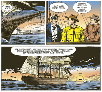 Tex Willer Kirjasto 67: Kapteeni Bart