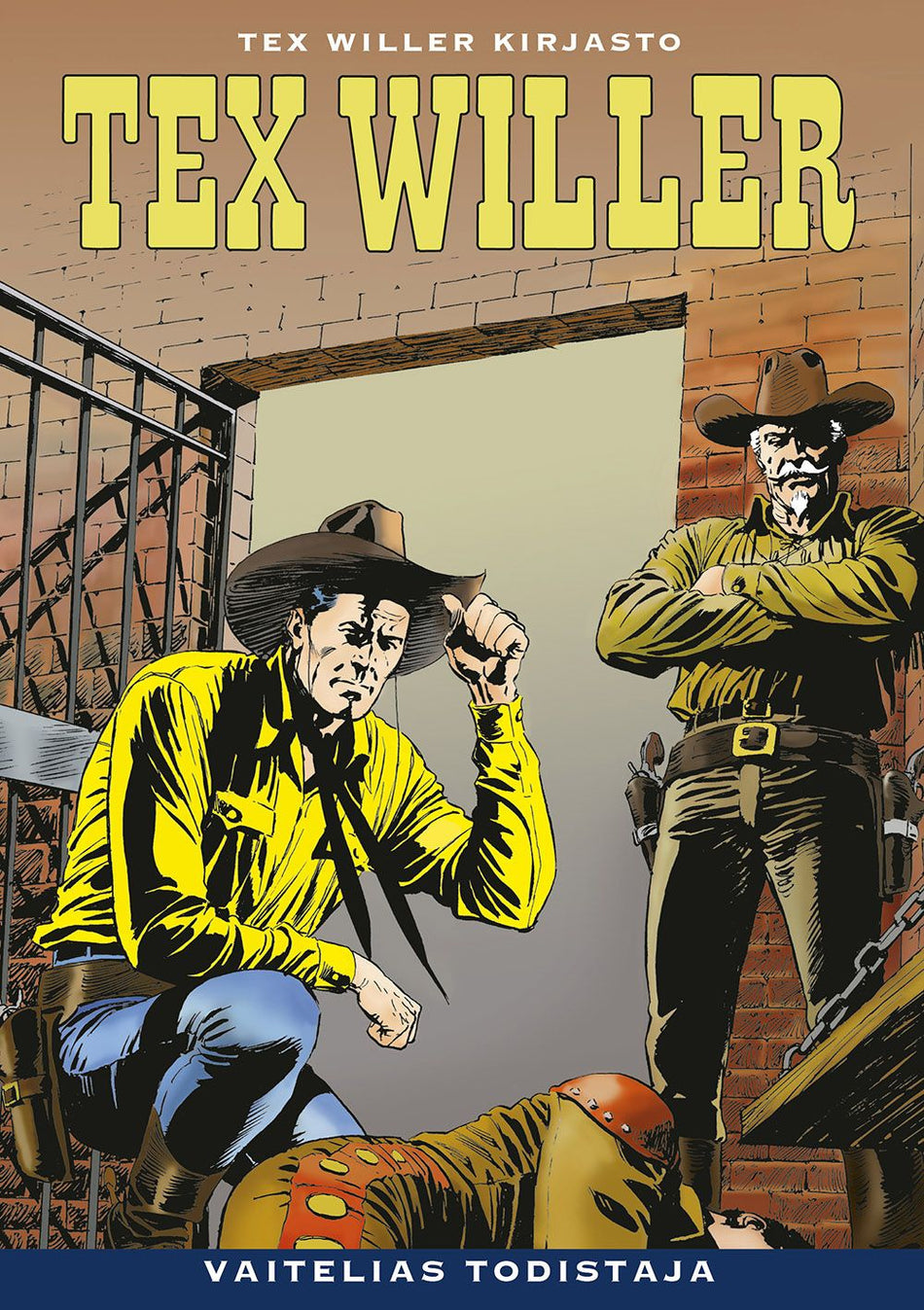Valokuva kirjasta Gianluigi Bonelli Tex Willer Kirjasto 69: Vaitelias todistaja, kuuluu tuoteryhmään Sarjakuvat.