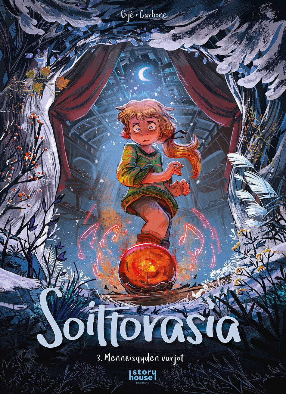 Valokuva kirjasta Carbone Soittorasia 3: Menneisyyden varjot, kuuluu tuoteryhmään Lasten romaanit lorut ja runot.