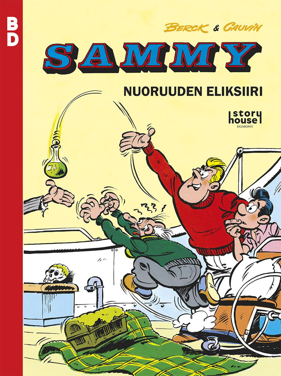 Valokuva kirjasta Raoul Cauvin Sammy: Nuoruuden eliksiiri, kuuluu tuoteryhmään Sarjakuvat.