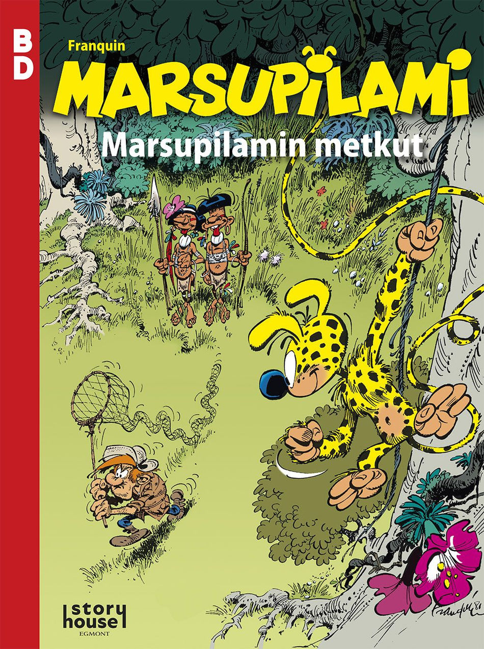 Valokuva kirjasta André Franquin Marsupilami: Marsupilamin metkut, kuuluu tuoteryhmään Sarjakuvat.