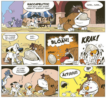 Idefix ja Voittamattomat 2: Roomalainen sekasoppa