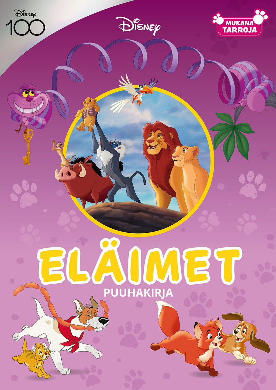 Valokuva kirjasta  Disney Klassikot Eläimet puuhakirja (Disney 100 vuotta), kuuluu tuoteryhmään Väritys-puuhakirjat.