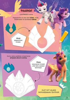 My Little Pony Löydä oma juttusi puuhakirja