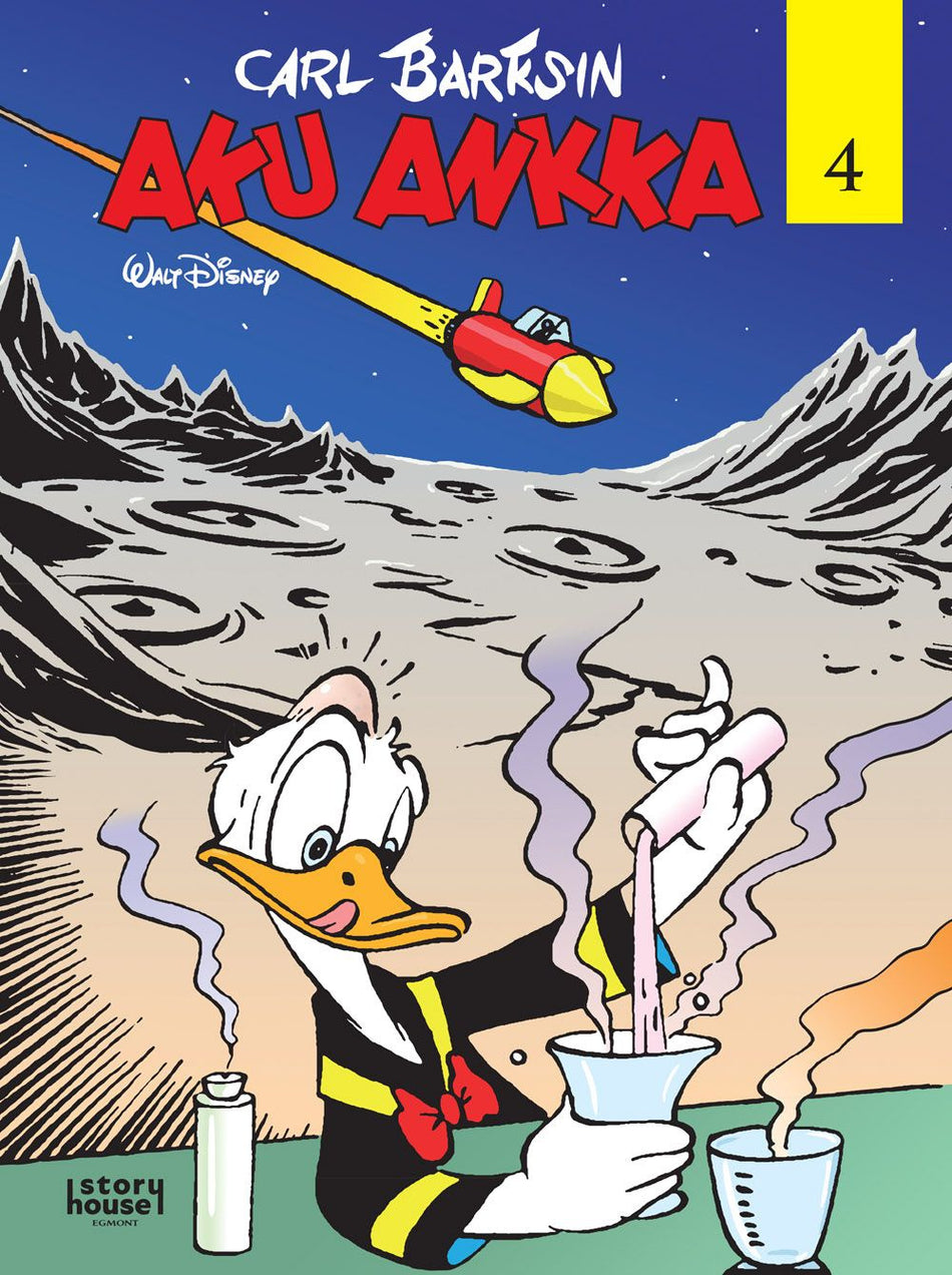 Valokuva kirjasta Carl Barks Carl Barksin Aku Ankka 4, kuuluu tuoteryhmään Sarjakuvat.