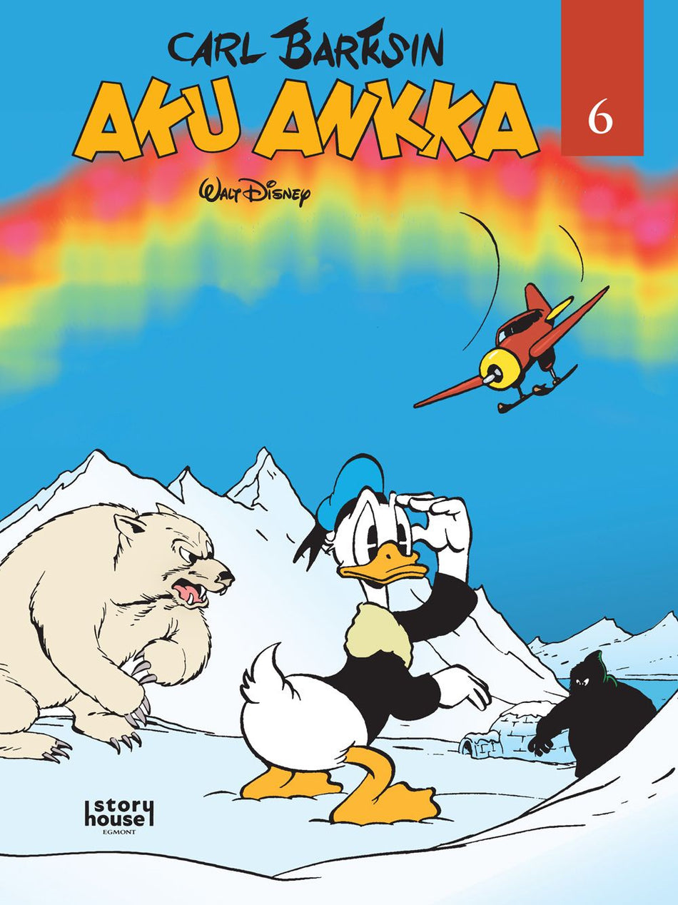 Valokuva kirjasta Carl Barks Carl Barksin Aku Ankka 6, kuuluu tuoteryhmään Sarjakuvat.