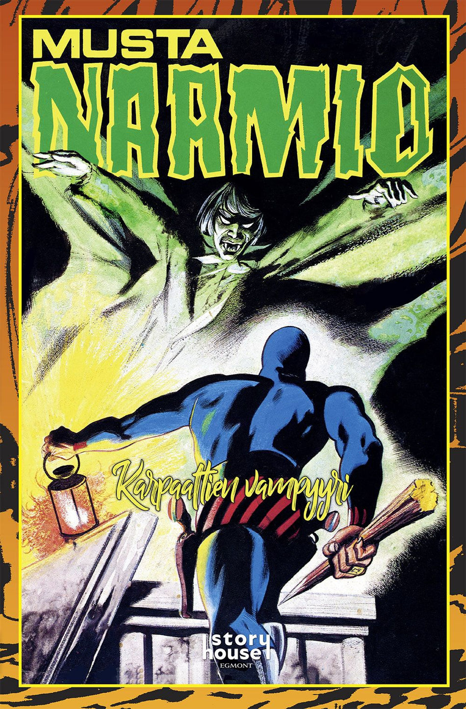 Valokuva kirjasta Ulf Granberg Mustanaamio - Karpaattien vampyyri, kuuluu tuoteryhmään Sarjakuvat.