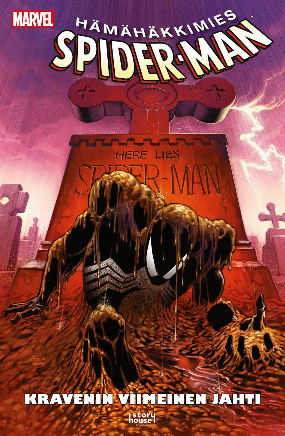 Valokuva kirjasta J. M. DeMatteis / Mike Zeck Spider-Man: Kravenin viimeinen jahti, kuuluu tuoteryhmään Sarjakuvat.