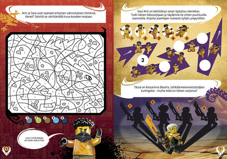 LEGO Ninjago Harjoitus tekee mestarin