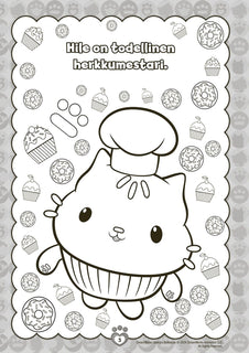 Gabby's Dollhouse Värityskirja