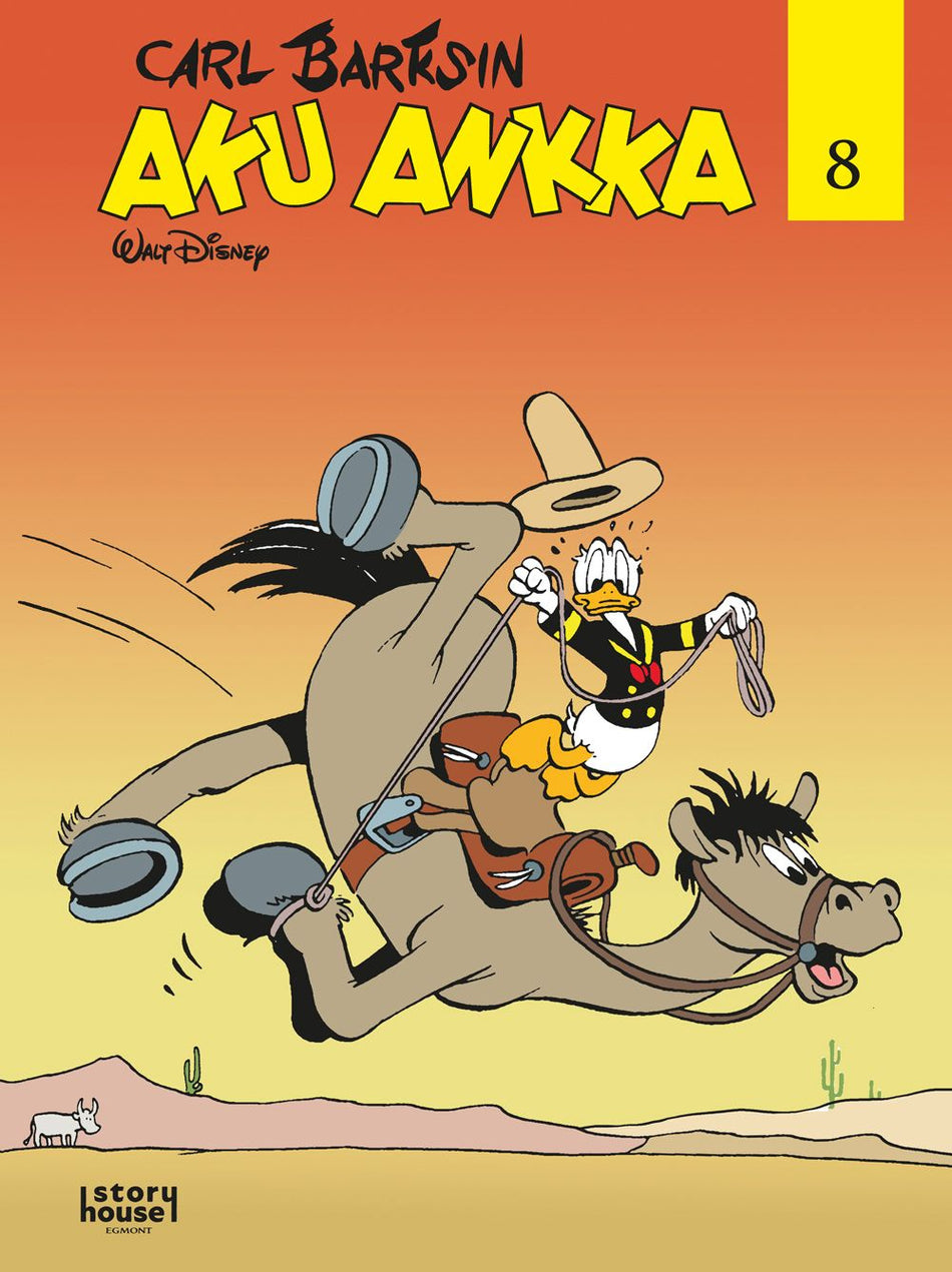 Valokuva kirjasta Carl Barks Carl Barksin Aku Ankka 8, kuuluu tuoteryhmään Sarjakuvat.