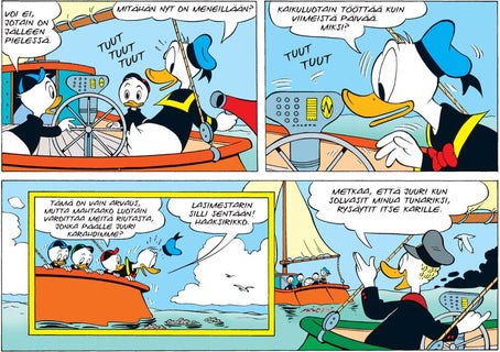 Aku Ankka: Merta päin