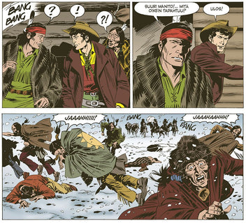 Tex Willer Kirjasto 72: Dakotojen viesti