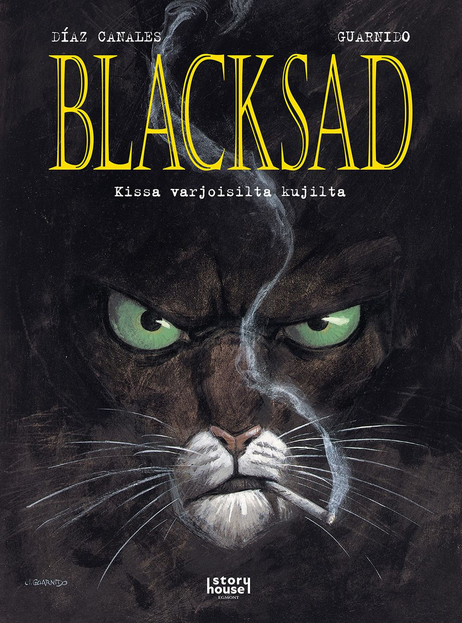 Valokuva kirjasta Juan Días Canales Blacksad 1: Kissa varjoisilta kujilta, kuuluu tuoteryhmään Sarjakuvat.
