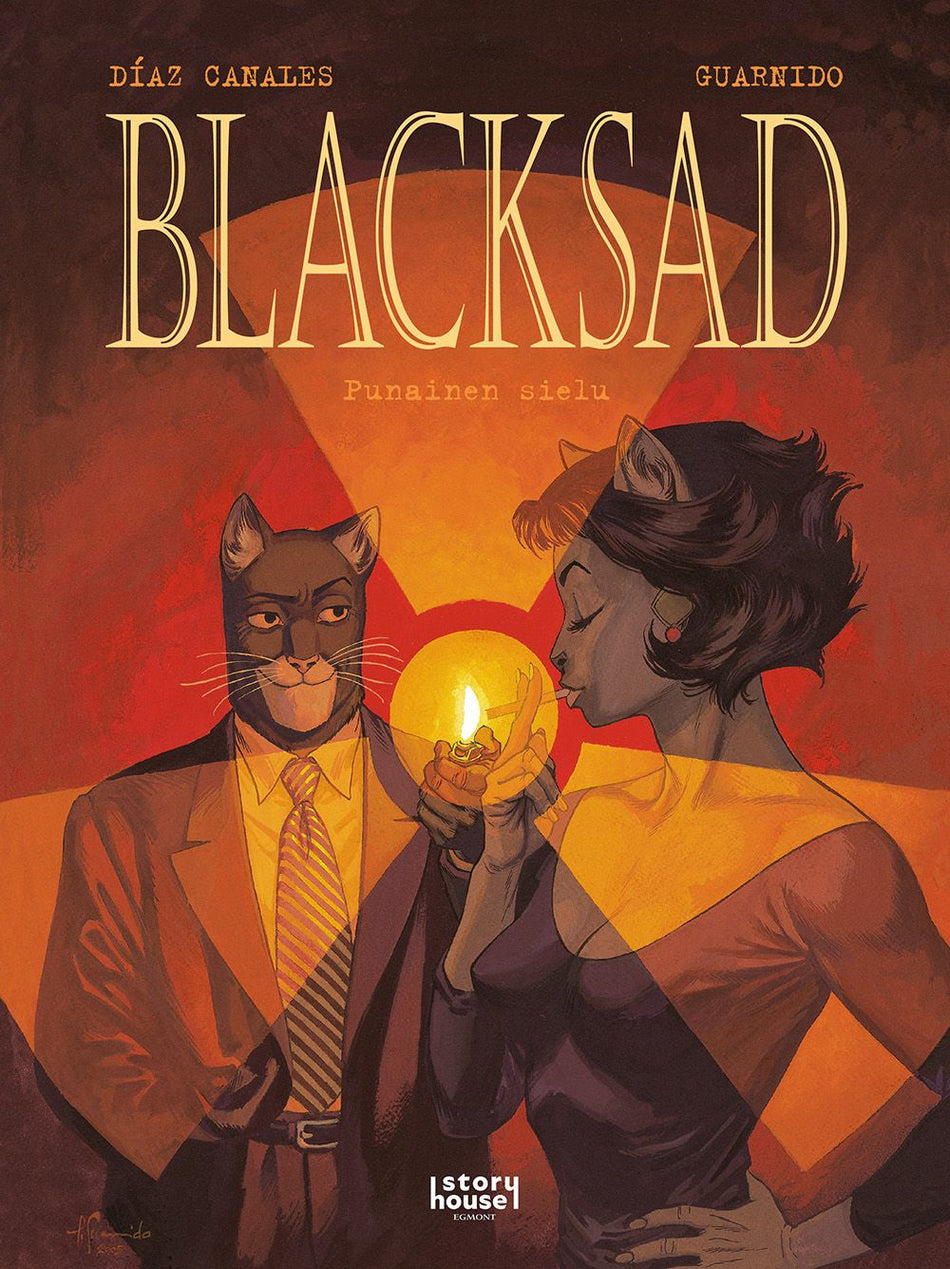 Valokuva kirjasta Juan Diaz Canales Blacksad 3: Punainen sielu, kuuluu tuoteryhmään Sarjakuvat.
