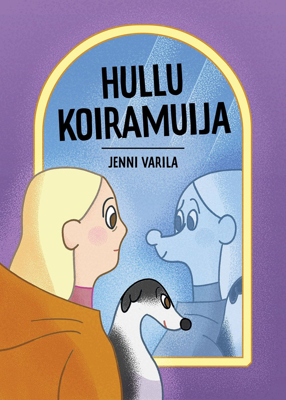 Valokuva kirjasta Jenni Varila Hullu koiramuija, kuuluu tuoteryhmään Sarjakuvat.