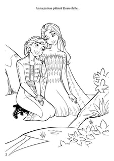Disney Frozen Värikäs matka värityskirja