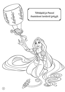 Disney Prinsessat Haaveiden värityskirja