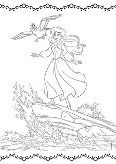 Disney Prinsessat Upea värityskirja