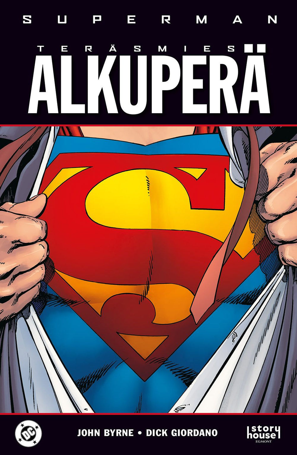 Valokuva kirjasta John Byrne Superman: Alkuperä, kuuluu tuoteryhmään Sarjakuvat.