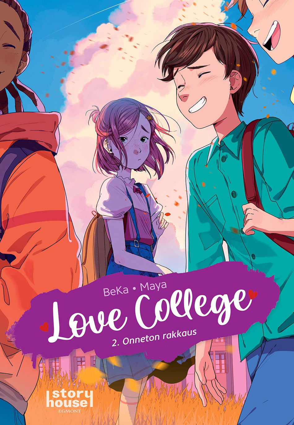 Valokuva kirjasta Caroline Rogue / Bertrand Escaich Love College 2: Onneton rakkaus, kuuluu tuoteryhmään Nuorten romaanit.