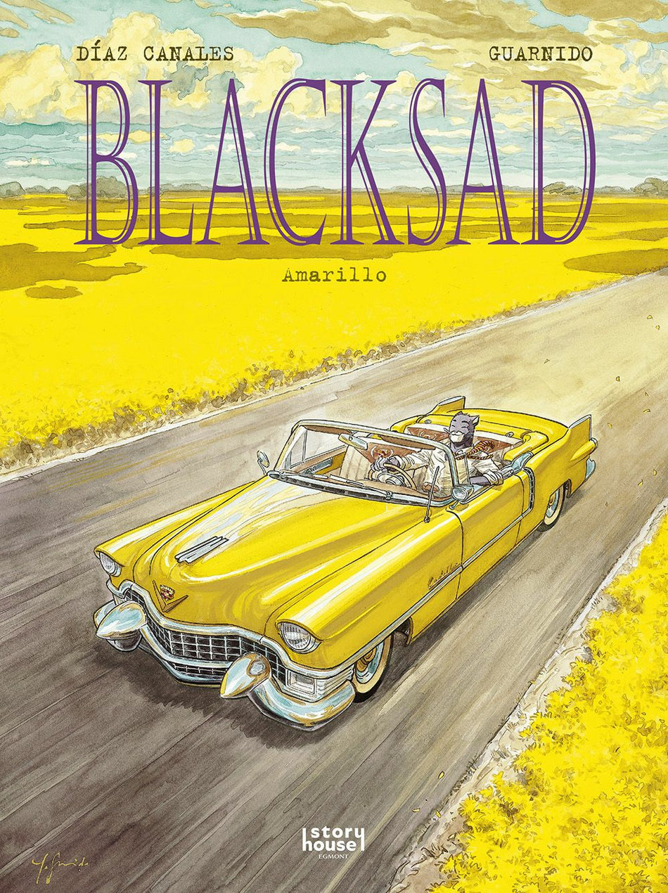 Valokuva kirjasta Juan Díaz Canales Blacksad 5: Amarillo, kuuluu tuoteryhmään Sarjakuvat.