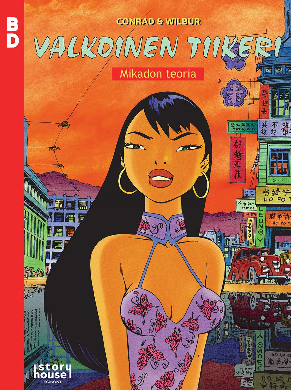 Valokuva kirjasta Sophie Commenge / Didier Conrad Valkoinen tiikeri: Mikadon teoria, kuuluu tuoteryhmään Sarjakuvat.