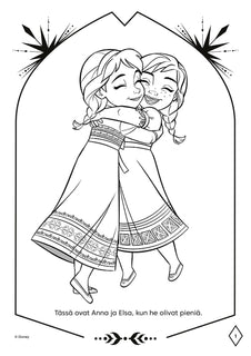 Disney Frozen Ystävyyden värejä