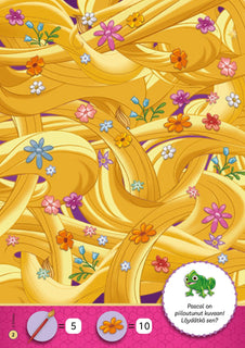 Disney Prinsessat Satujen puuhakirja