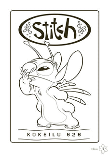 Disney Stitch värityskirja