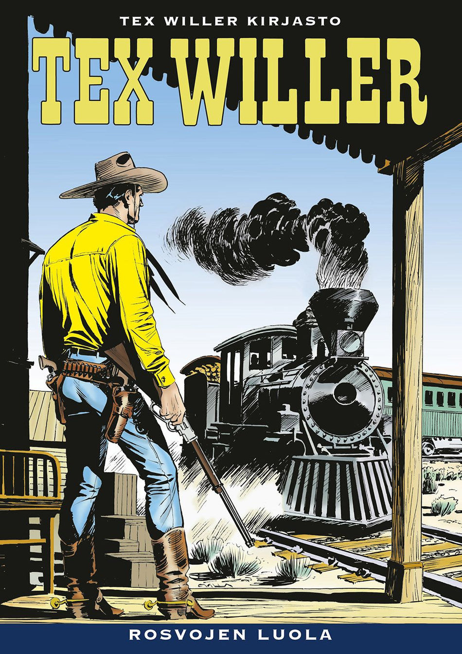 Valokuva kirjasta Gianluigi Bonelli Tex Willer Kirjasto 77: Rosvojen luola, kuuluu tuoteryhmään Sarjakuvat.