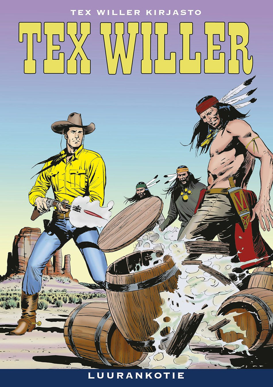Valokuva kirjasta Gianluigi Bonelli Tex Willer Kirjasto 78: Luurankotie, kuuluu tuoteryhmään Sarjakuvat.