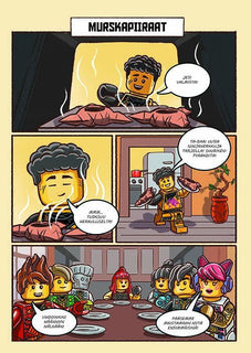 LEGO Ninjago Ninjan matka puuhakirja ja lelu