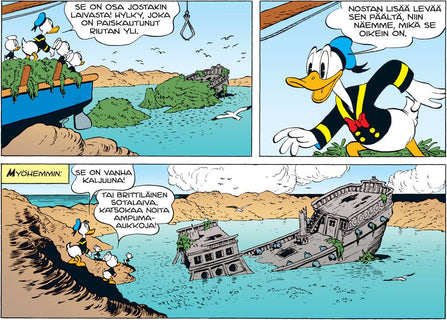 Carl Barksin Aku Ankka 17