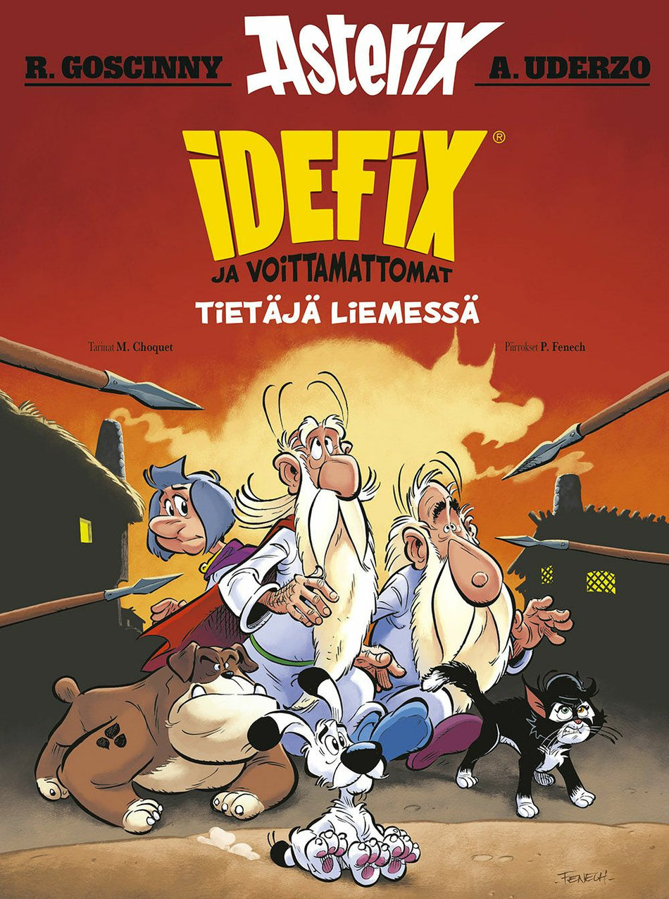 Valokuva kirjasta Matthieu Choquet Idefix ja Voittamattomat 5: Tietäjä liemessä, kuuluu tuoteryhmään Lasten kuvakirjat.
