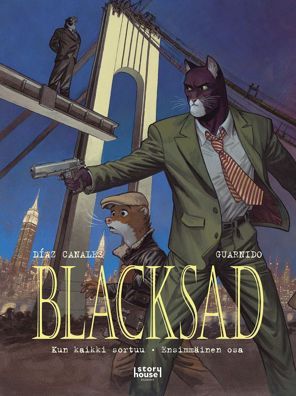 Valokuva kirjasta Juan Diaz Canales Blacksad 6: Kun kaikki sortuu osa 1, kuuluu tuoteryhmään Sarjakuvat.