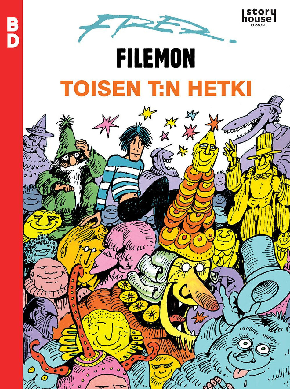 Valokuva kirjasta Henrik Fred Filemon: Toisen T:n hetki, kuuluu tuoteryhmään Sarjakuvat.